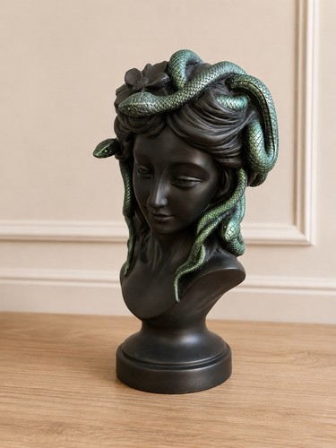 Medusa bust with - medusa,