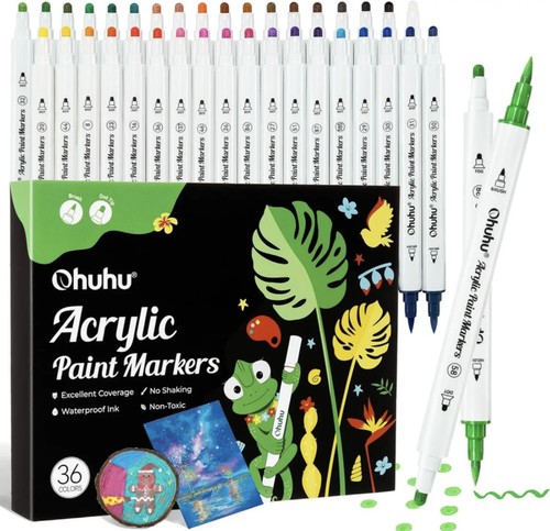 Ohuhu acrylic markers - ohuhu,