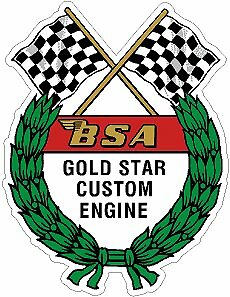 Bsa goldstar custom motorbike - bsa,