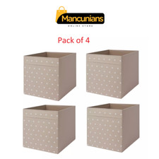 4x IKEA DRONA Storage Boxes