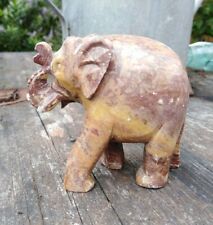 Vintage Hand Carved Elephant