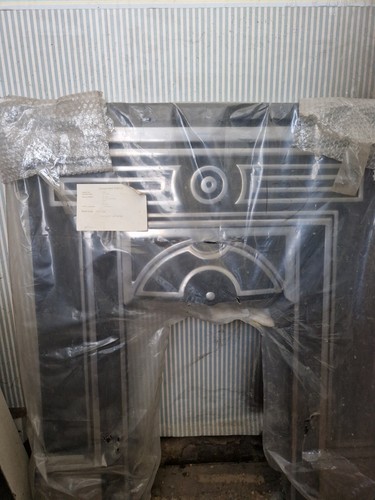 Art deco cast iron bedroom - art,
