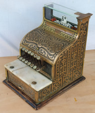 Rare Pattern Brass National Cash Register Model 146 S/N 617390 1908 Restoration