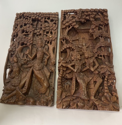 Vintage balinese hand - x2,
