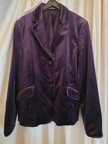 Ellen tracy purple velvet - ellen,
