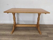 Dining table oak rectangular - dining,