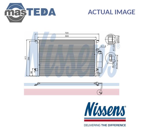 94675 air con condenser - a/c,