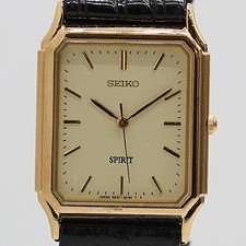 Seiko spirit gold men watch - gold, men's