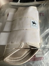 White Legacy Brushing Boots Full