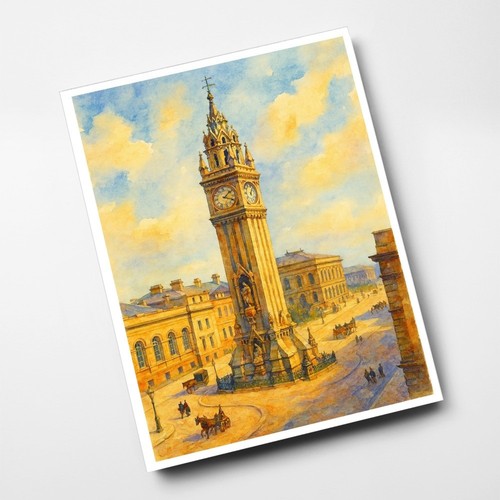 Print belfast albert - a6, belfast.