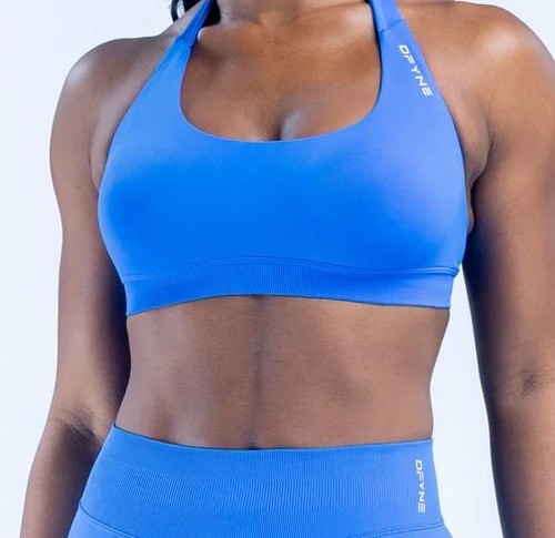 Dfyne blue racerback pullover - racerback,