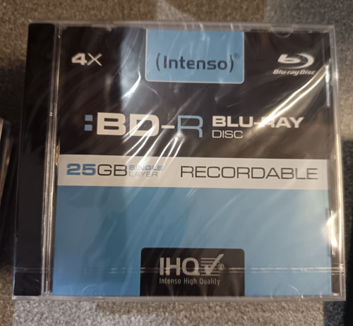Blank blu ray discs - blu-ray, x5