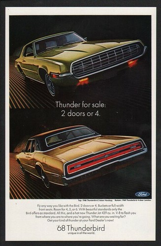 1968 ford thunderbird - 1968,