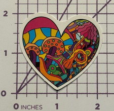 Psychedelic Hippie Heart -