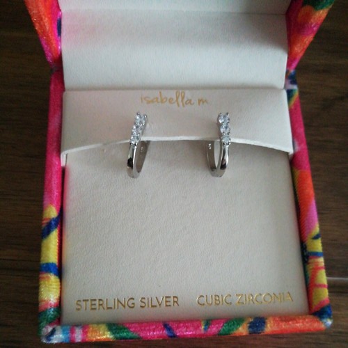 Sterling silver cubic - silver,