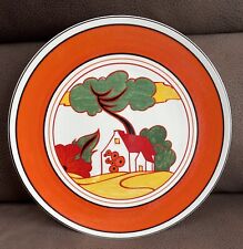 Clarice Cliff Charger - Red