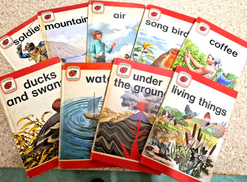 Ladybird books mountains - books.,