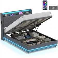 HOMCOM Lift up Storage Bed