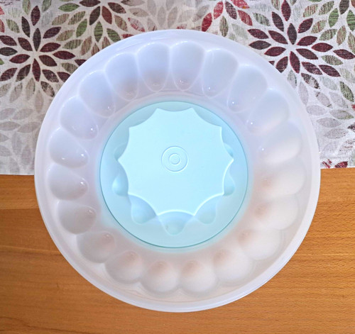 Tupperware round - round, (bobble)