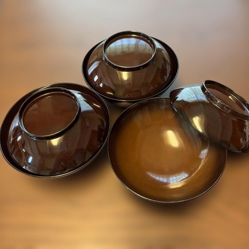 Showa retro lidded soup - showa,