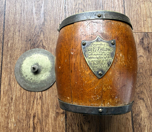Antique vintage wooden barrel - vintage,