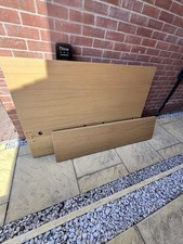 IKEA MALM LIGHT OAK DOUBLE BED