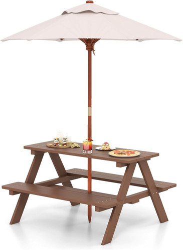 Kids picnic table - picnic, toddler