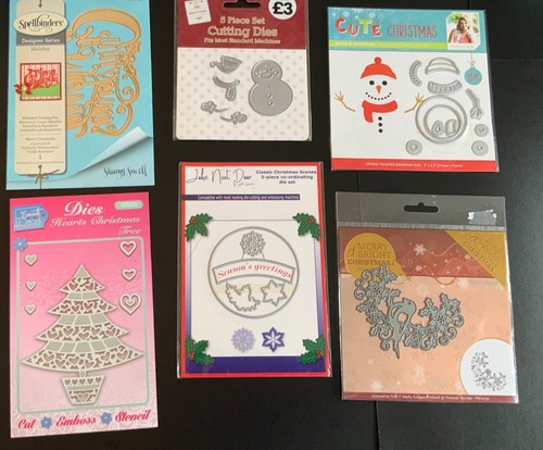 Christmas die cutting - die, stencils