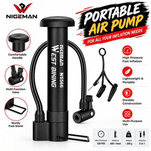 Mini bicycle pump portable - mini,