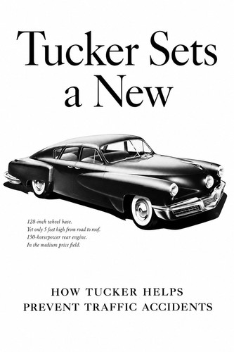 Tucker car safety poster - safety,