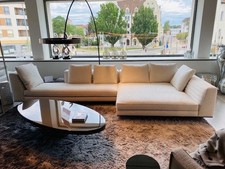 Minotti Roger L Shape Sofa 2Elements  Extra Large Piece 415cm