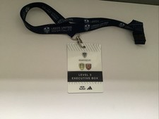 LEEDS UTD V WEST HAM UTD PREMIER LEAGUE V.I.P HOSPITALITY LANYARD 24/10/2025