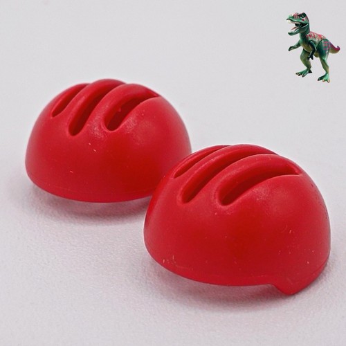 Playmobil red helmet - x2,