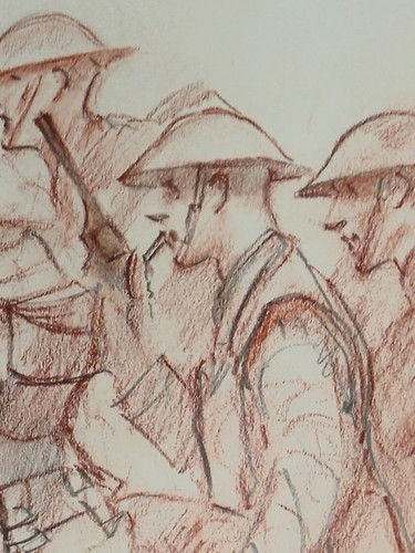 Rare ww1 the - 1916, chalk