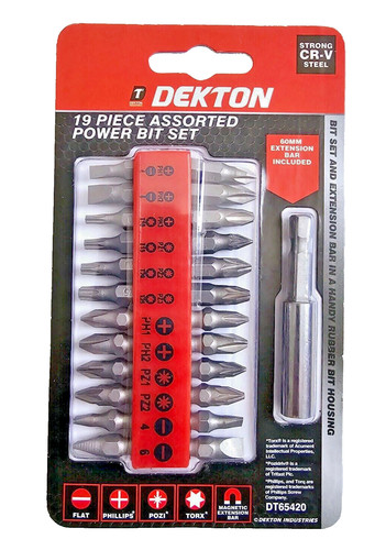 Screwdriver magnetic bits - bits, set