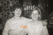 35mm Black & White Slide - Bar Staff, Newcastle Companions Club, 1970s
