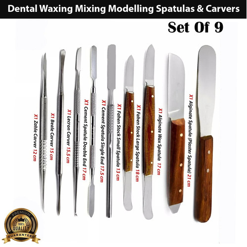 Dental wax carving modelling - carving,