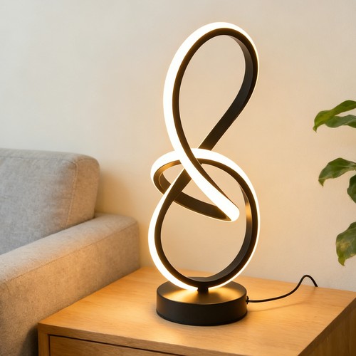 Spiral led table lamp - spiral,
