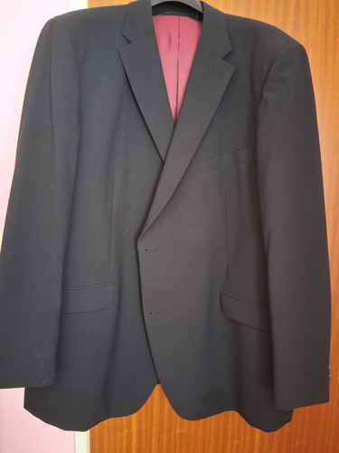 Gents black two piece suit - gents,