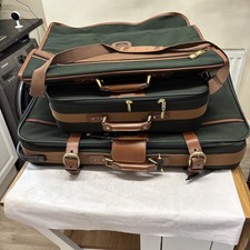 Set Of 3 Antler Suitcases