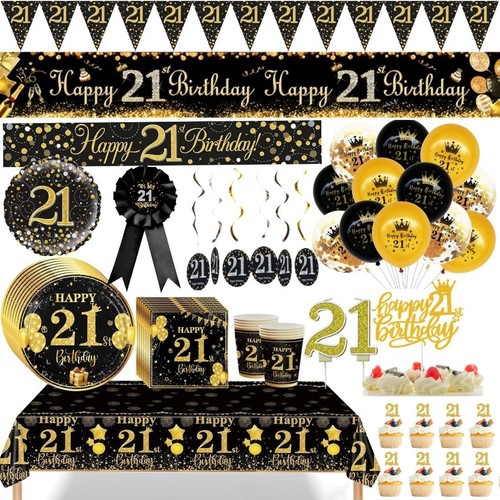 21st birthday decorations - birthday,