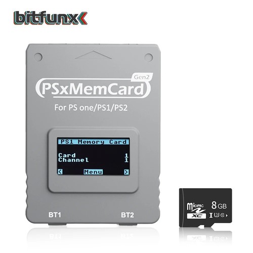 Bitfunx psx memory card - bitfunx,