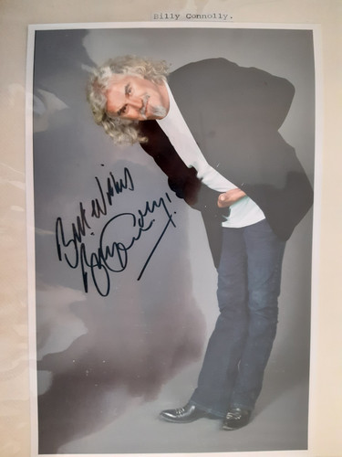 Billy connolly signed photo - billy,