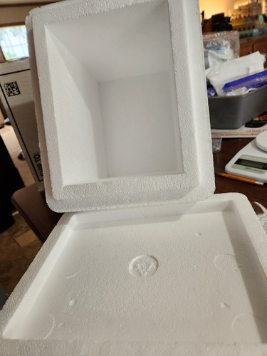 Styrofoam container dimensions - container,