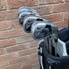 Nike VRS Covert Steel Irons 5 - 9  with Regular Flex Steel Shafts Good Condition