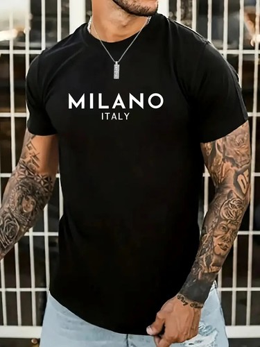 Milano italy print - print, t-shirt