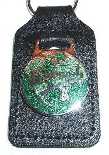 Triumph enamel and leather - enamel,