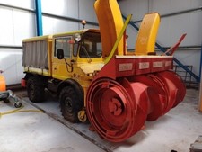 UNIMOG 406 SNOW BLOWER DIRECT UK COUNCIL RESERVE STORES only 215 hours YEAR 1982