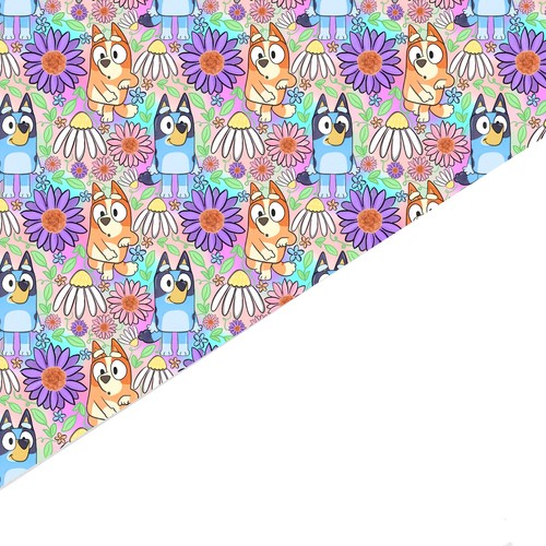 Hair bow printed canvas fabric - hair,