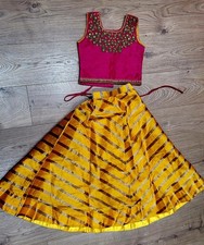 Young Girl's Indian Traditional Costume